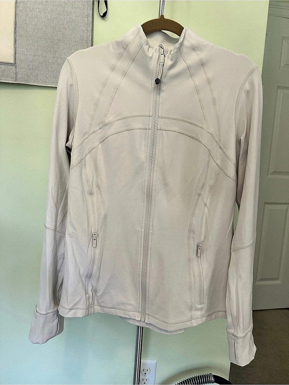 Lululemon Nulu Define Jacket - Bone / Off-White (Size 14)